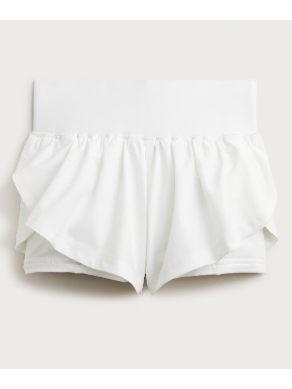 New J.Crew Girls' flutter short in performance jersey